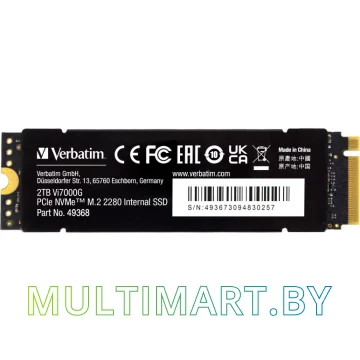 SSD диск Verbatim Vi7000G 2TB (49368)